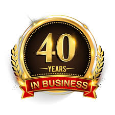 40-years-in-business-badge